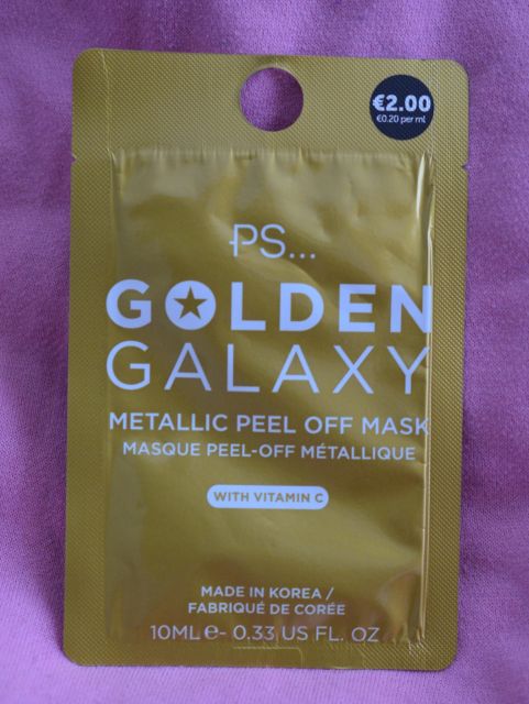 PS... Maseczka do twarzy, Peel-off, Golden Galaxy, Metallic