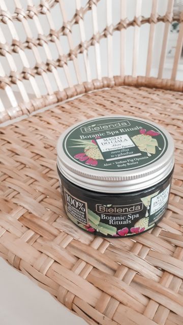 Bielenda Botanic Spa Rituals, Masło do ciała, Aloes + Opuncja figowa