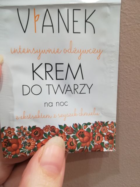 Sylveco Vianek, Krem do twarzy na noc, Seria pomarańczowa, Odżywczy