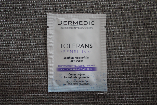 Dermedic Tolerans Sensitive, Krem do twarzy, Kojący i nawilżający, Skóra nadwrażliwa, alergiczna i nadreaktywna, Na dzień