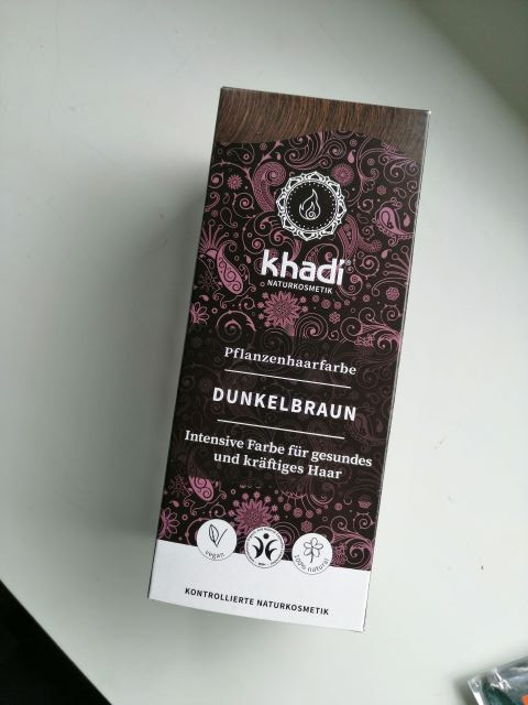 Khadi Henna, ciemny brąz 