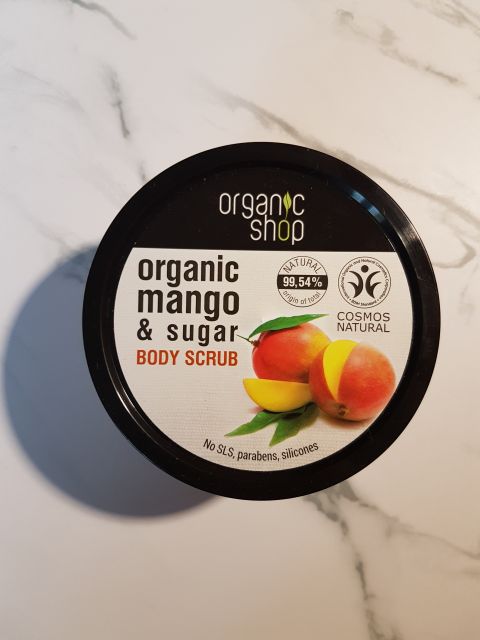 Organic Shop, Peeling do ciała, Cukier i Mango