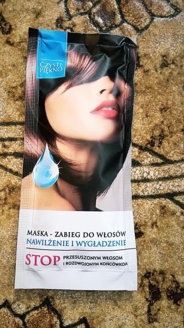 Czyste Piękno Maska - zabieg do włosów, Nawilżenie i wygładzenie
