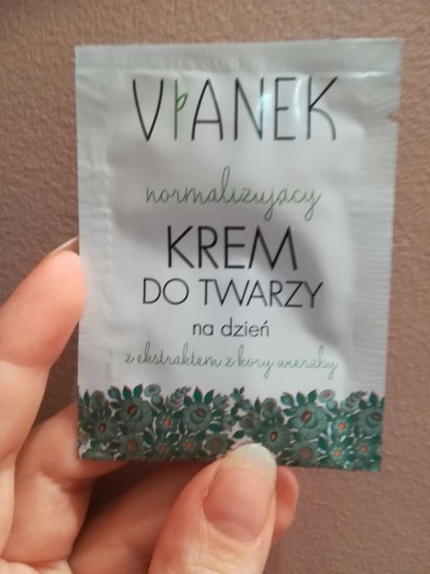 Sylveco Vianek, Krem do twarzy na dzień, Seria zielona, Normalizujący