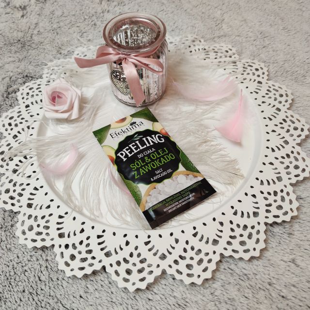 Efektima Peeling do ciała, Sól i olej z awokado