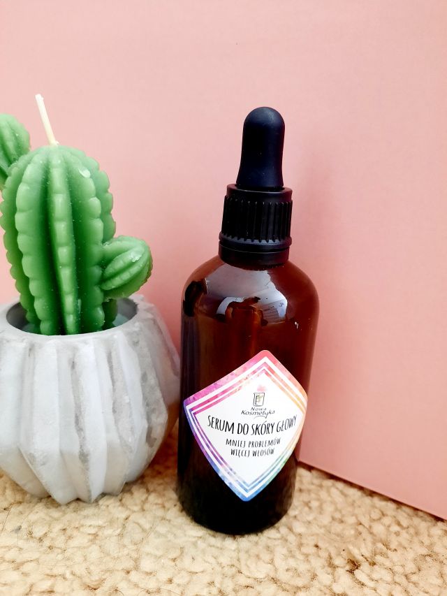 Nowa Kosmetyka Serum do skóry głowy, Mniej problemów, więcej włosów