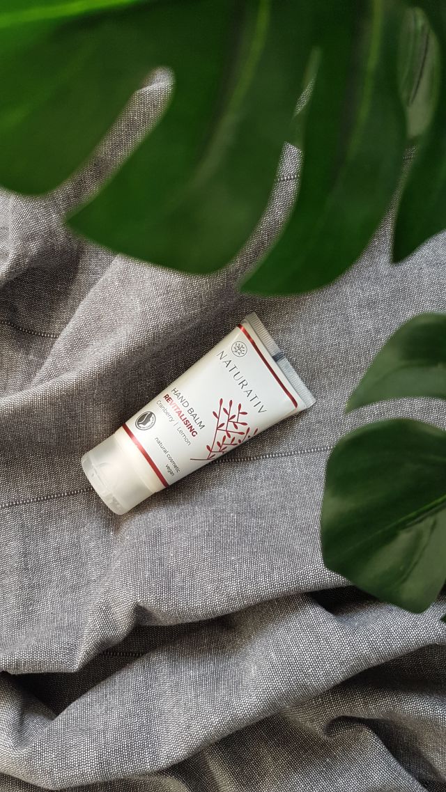 Naturativ Balsam do rąk, Revitalising Hand Balm, Rewitalizujący, Żurawina i cytryna