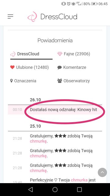 Odznaki DC lista