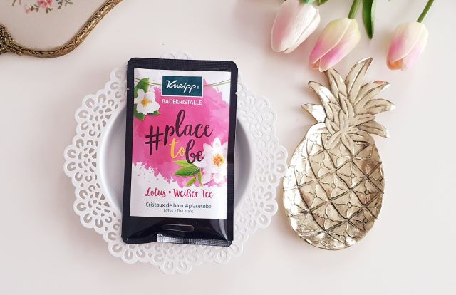 Kneipp Kryształki do kąpieli, #Placetobe, Lotos i biała herbata