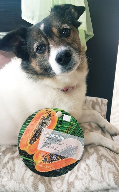 PS... Maseczka do twarzy w płacie, Plumping Vitamin E Sheet Mask