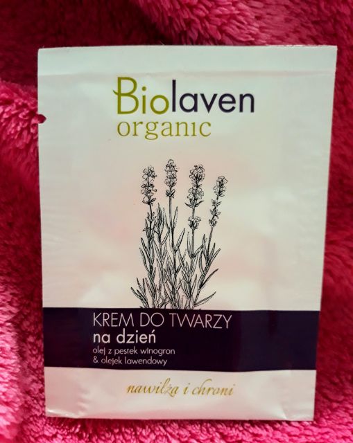 Biolaven Krem do twarzy na dzień, Nawilża i chroni, Olej z pestek winogron i olejek lawendowy