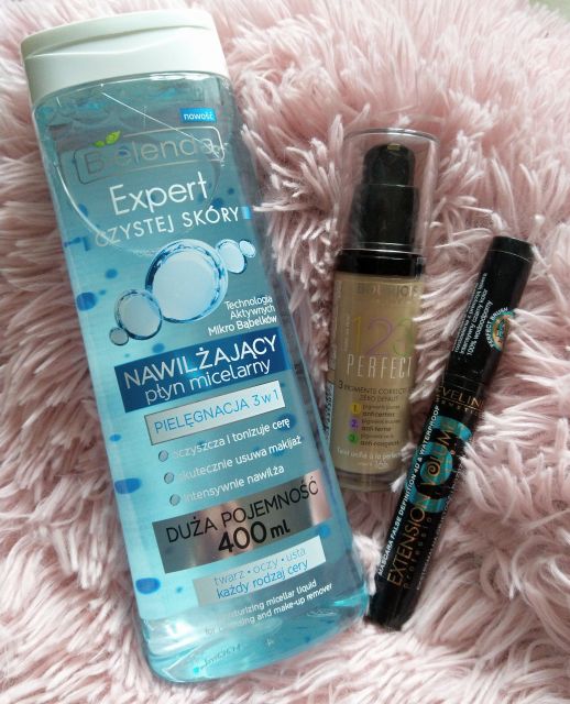 Bielenda Bourjois podkład 123 Eveline tusz