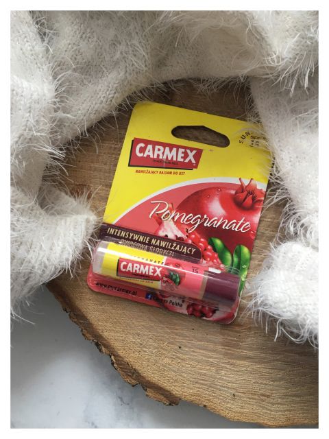 Carmex Balsam do ust w sztyfcie, Pomegranate