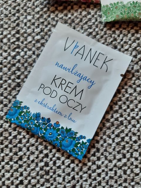 Sylveco Vianek, Krem pod oczy, Seria niebieska, Nawilżający