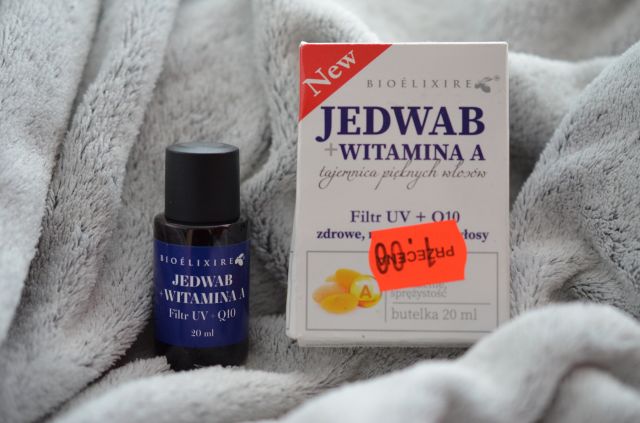 Bioélixire Serum do włosów, Jedwab + witamina A