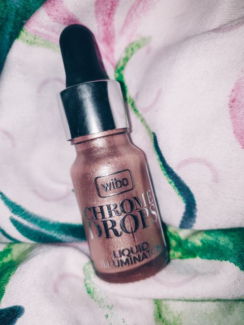 Wibo Chrome Drops, Rozświetlacz w płynie, Kolor 01