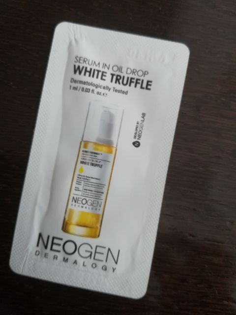 Neogen Dermalogy White Truffle, Serum In Oil Drop, Serum do twarzy, Odżywcze, Olejkowe, Z olejem z białej trufli