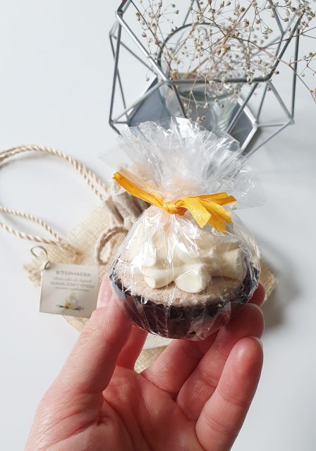 Bosphaera Babeczka do kąpieli, Waniliowy krem