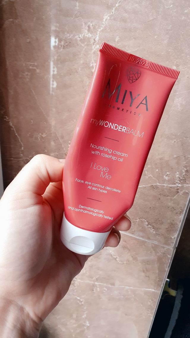 Miya Cosmetics myWONDERbalm, I love me, Krem do twarzy, Odżywczy, Olejek z róży