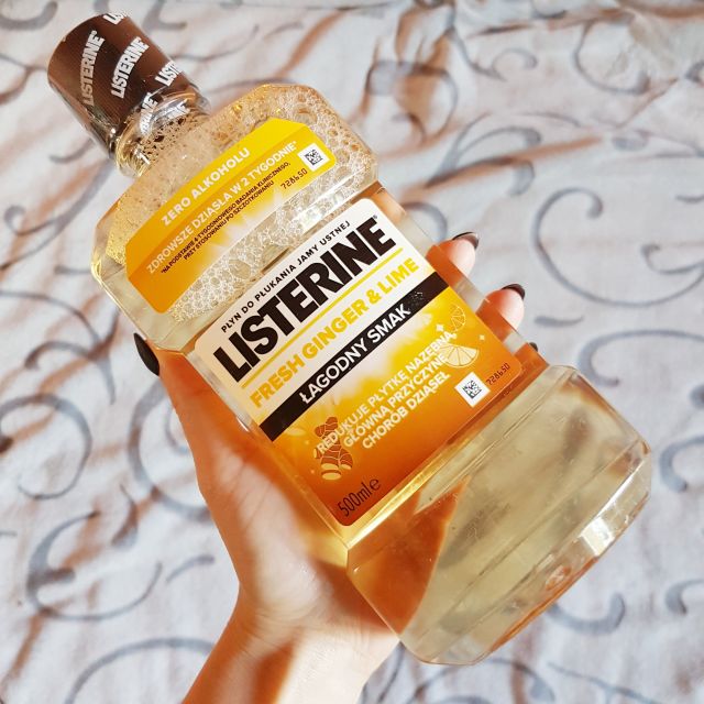 Listerine Płyn do płukania jamy ustnej, Fresh ginger & lime