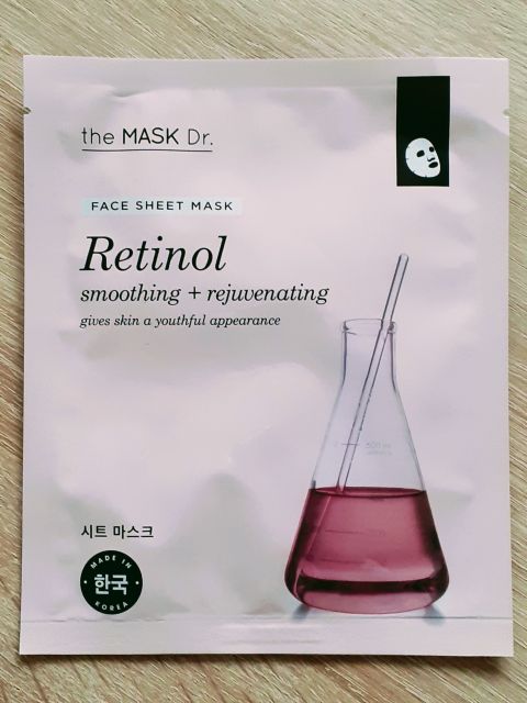 Orange Creatives Maska do twarzy w płacie, the Mask Dr., Retinol, smoothing + rejuvenating