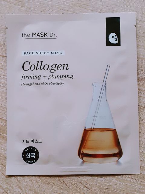 Orange Creatives Maska do twarzy w płacie, the Mask Dr., Collagen, firming + plumping