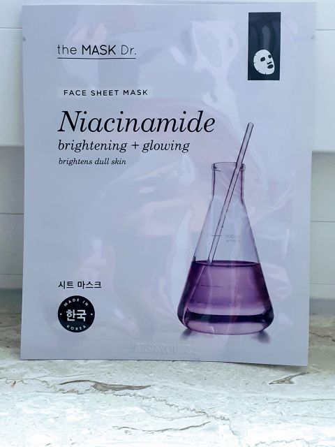 Orange Creatives Maska do twarzy w płacie, the Mask Dr., Niacinamide, brightening + glowing
