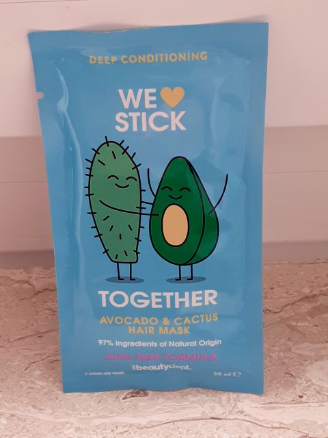 Orange Creatives Maska do włosów, We Stick Together, awokado i kaktus