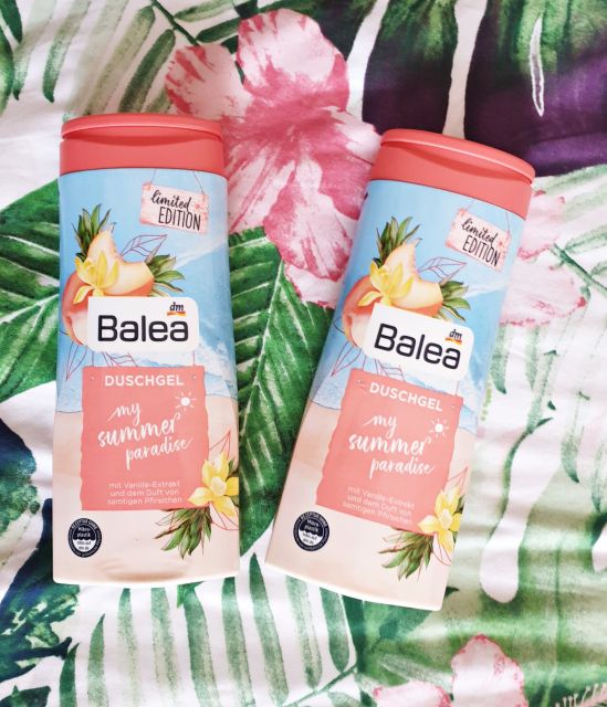 żel pod prysznic marki balea