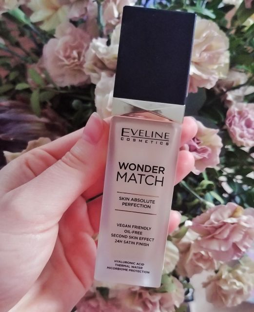 Eveline Wonder Match, Skin Absolute Perfection Foundation, Podkład do twarzy, Wygładzający, nr 05 Light Porcellain