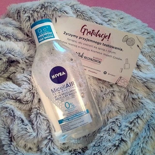 Nivea MicellAIR Skin Breathe, Płyn Micelarny, Twarz, oczy i usta, Cera normalna i mieszana