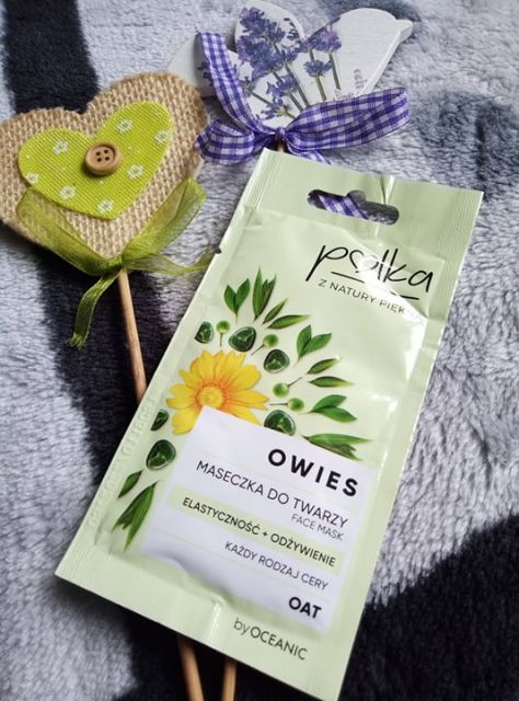 Polka Maseczka do twarzy, Elastyczność + Odżywienie, Owies