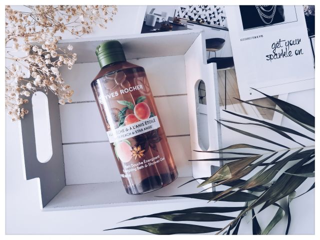 Yves Rocher Żel pod prysznic i do kąpieli, Brzoskwinia i Anyż