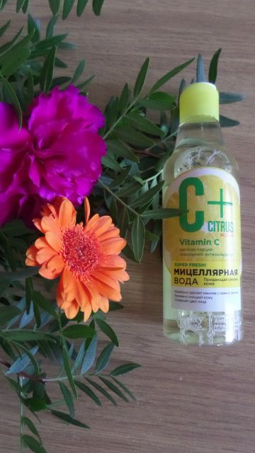 Fitokosmetik C+, Woda micelarna do twarzy, Citrus Power