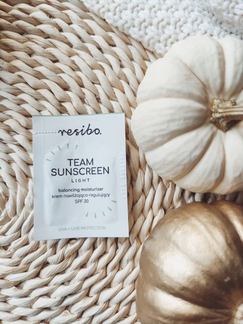 Resibo Krem do twarzy, Team Sunscreen, Nawilżający, SPF 30