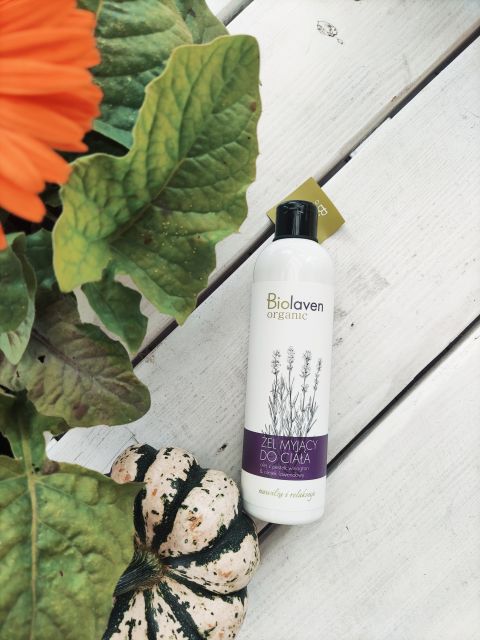 Biolaven Organic Żel myjący do ciała, Nawilża i relaksuje