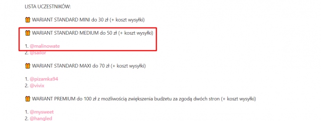 🎁 Paczuszki – Christmas Time (Edycja 2021) 