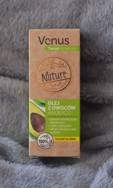 Venus Twoja Receptura, Nature, Olej z owoców awokado