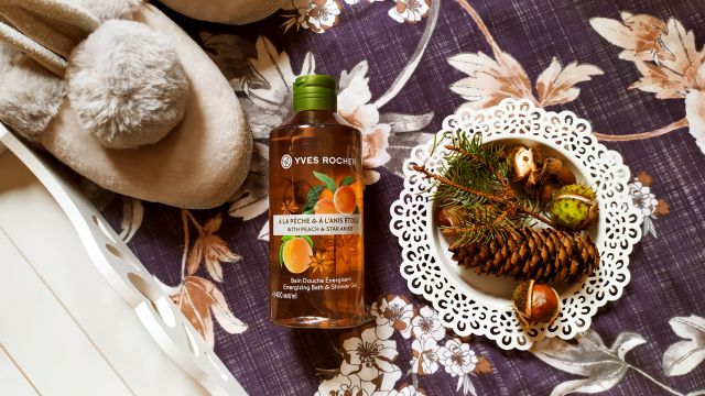 Yves Rocher Żel pod prysznic i do kąpieli, Brzoskwinia i Anyż