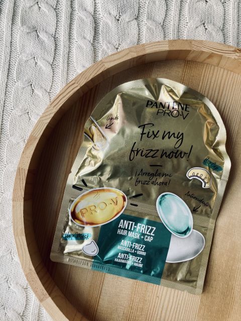 Pantene Pro-V Fix My Brizz Now!, Maska do włosów z czepkiem, Przeciw puszeniu się