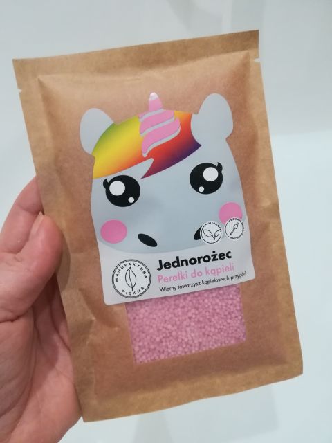 Marba Cosmetics Manufaktura Piękna, Perełki do kąpieli, Jednorożec