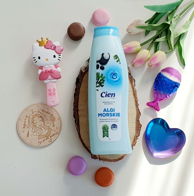 Cien Płyn do kąpieli, Algi morskie i olejek macadamia