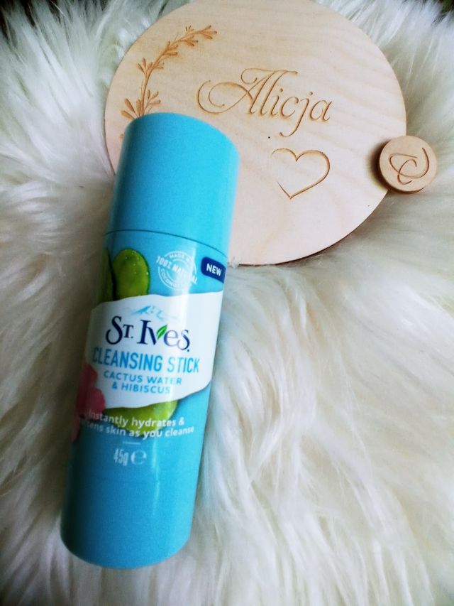 St. Ives Sztyft do twarzy, Oczyszczający, Cactus Water & Hibiscus