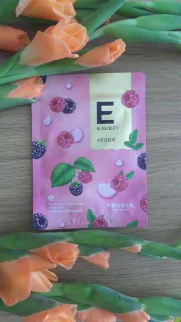 Frudia Maska do twarzy w płacie, My Orchard Squeeze Mask, Raspberry