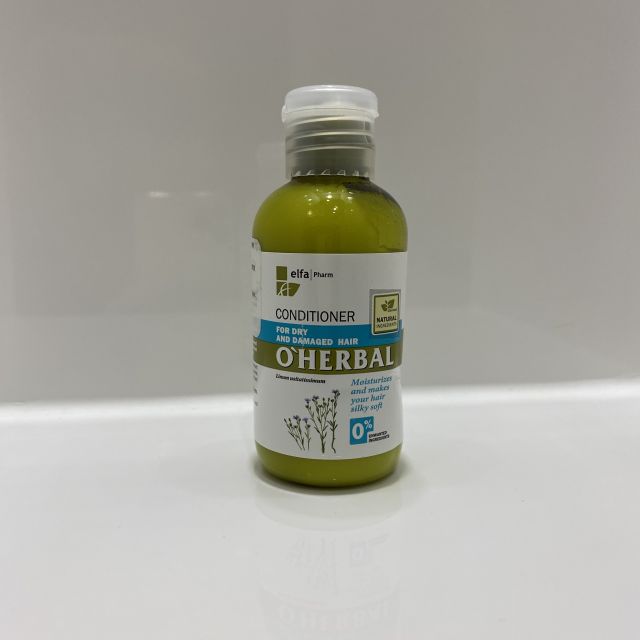O'Herbal Odżywka do włosów, Włosy suche i zniszczone, Z ekstraktem z lnu