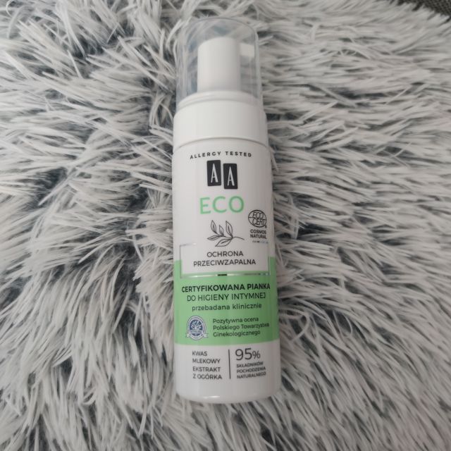 AA Eco, Pianka do higieny intymnej, Certyfikowana, Ochrona przeciwzapalna