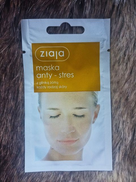 Ziaja Maseczka do twarzy, Anty - stres, Glinka żółta