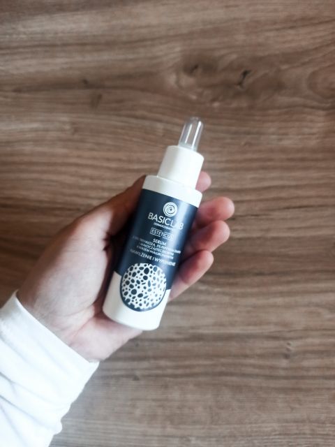 BasicLab Dermocosmetics Esteticus, Serum do twarzy, Z 10% Trehalozą, 5% Peptydem i małocząsteczkowym kwasem hialuronowym, Nawilżenie i wypełnienie