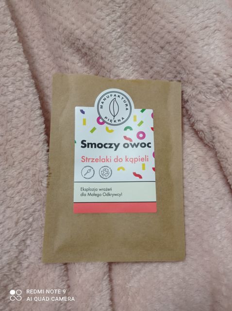 Marba Cosmetics Manufaktura Piękna, Strzelaki do kąpieli, Smoczy owoc
