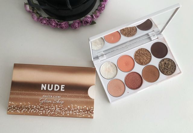 Glam-Shop Paleta cieni do powiek, Nude